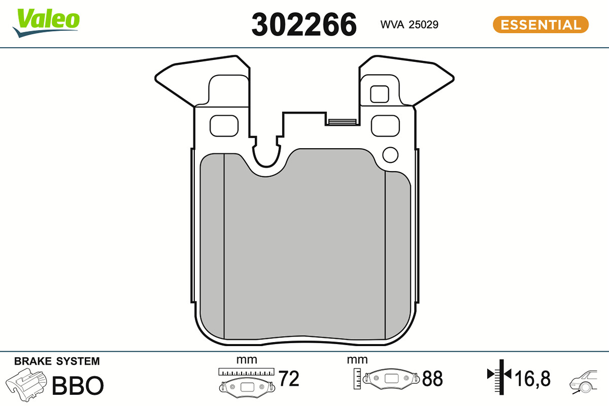 BRAKE PADS FIRST BMW 1 SERIES 07.12
